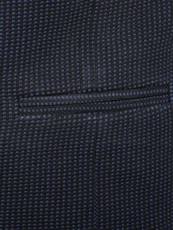 Plaid Vest Trieste 74094 Light Indigo