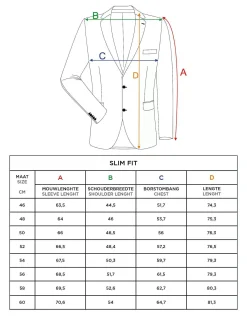 Relaxed Slim Fit Monarch Khaki Colbert