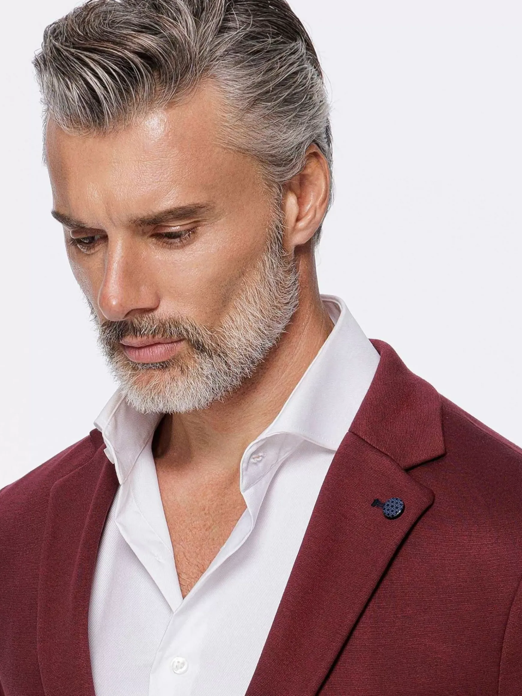 Relaxed Slim Fit Monarch Dark Red Colbert