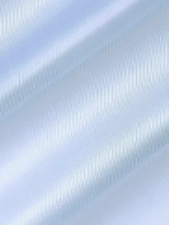 Romney Solid Light Blue Overhemd Lange Mouw