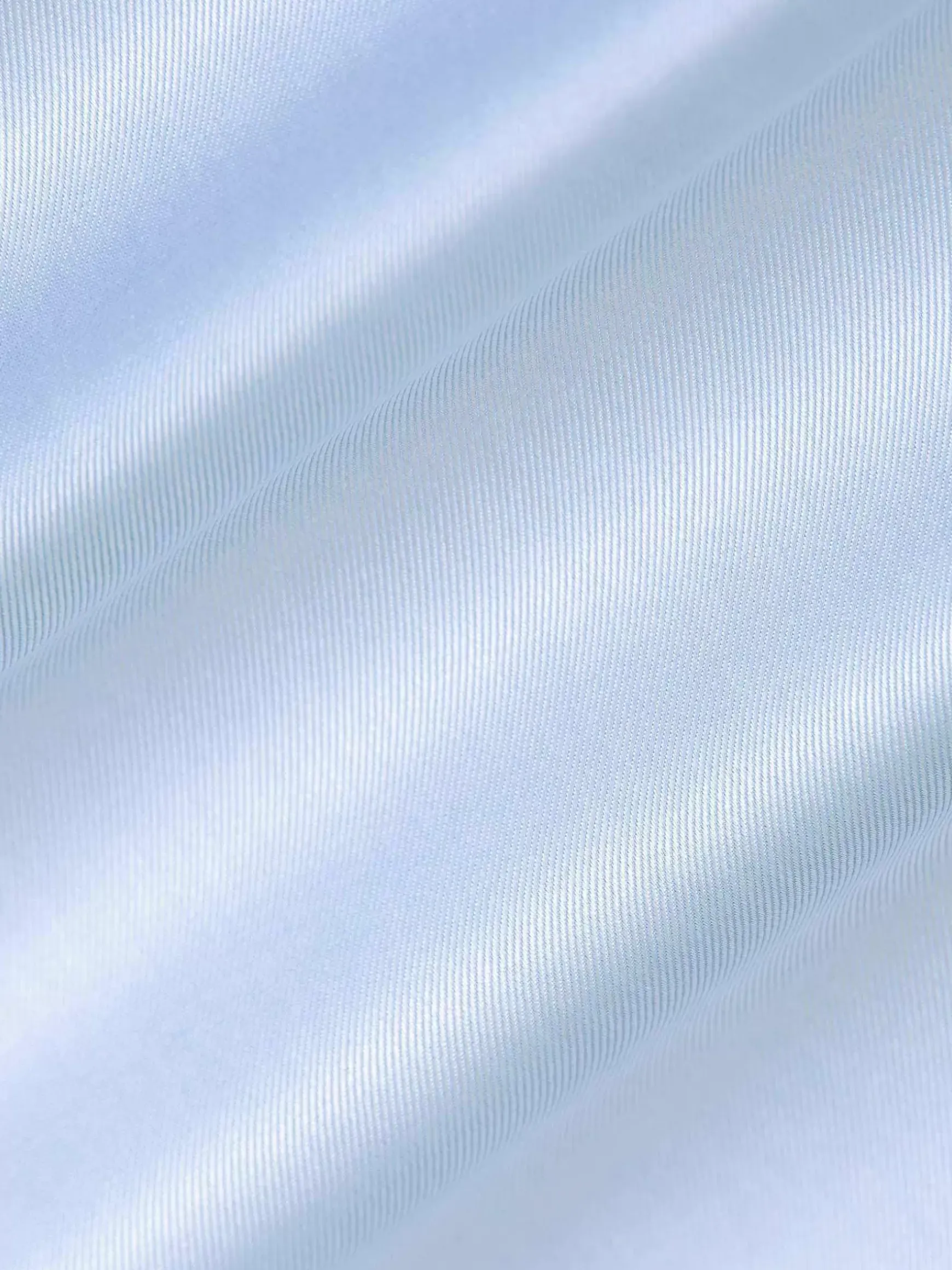 Romney Solid Light Blue Overhemd Lange Mouw