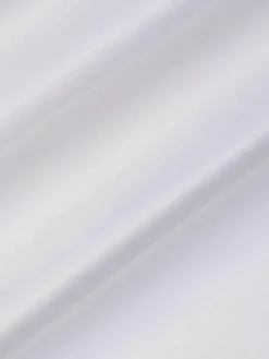 Romney Solid White Overhemd Lange Mouw