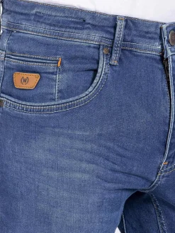 Roubiax Slim Fit Navy Jeans