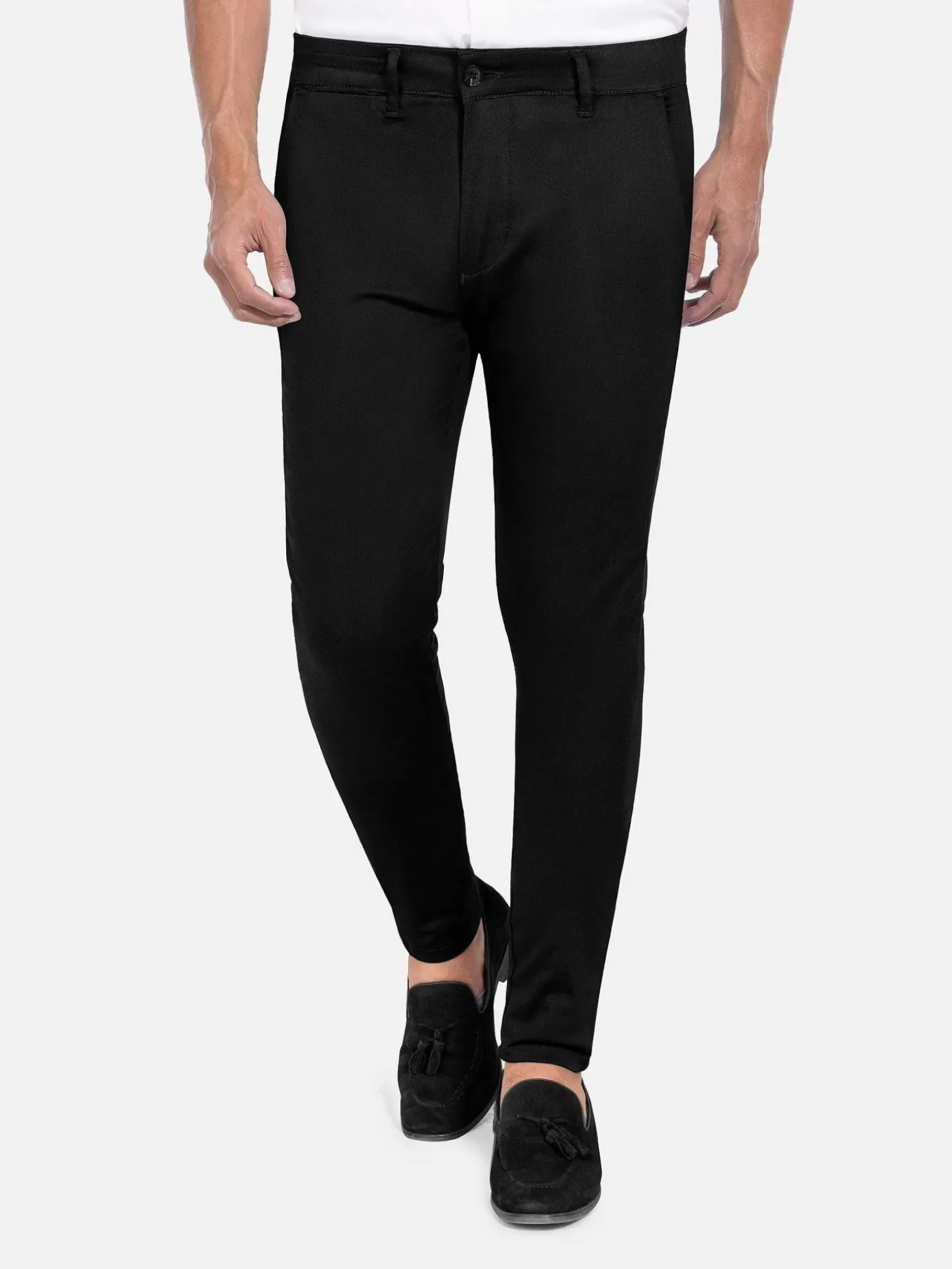 Scarlet Slim Fit Black Chino