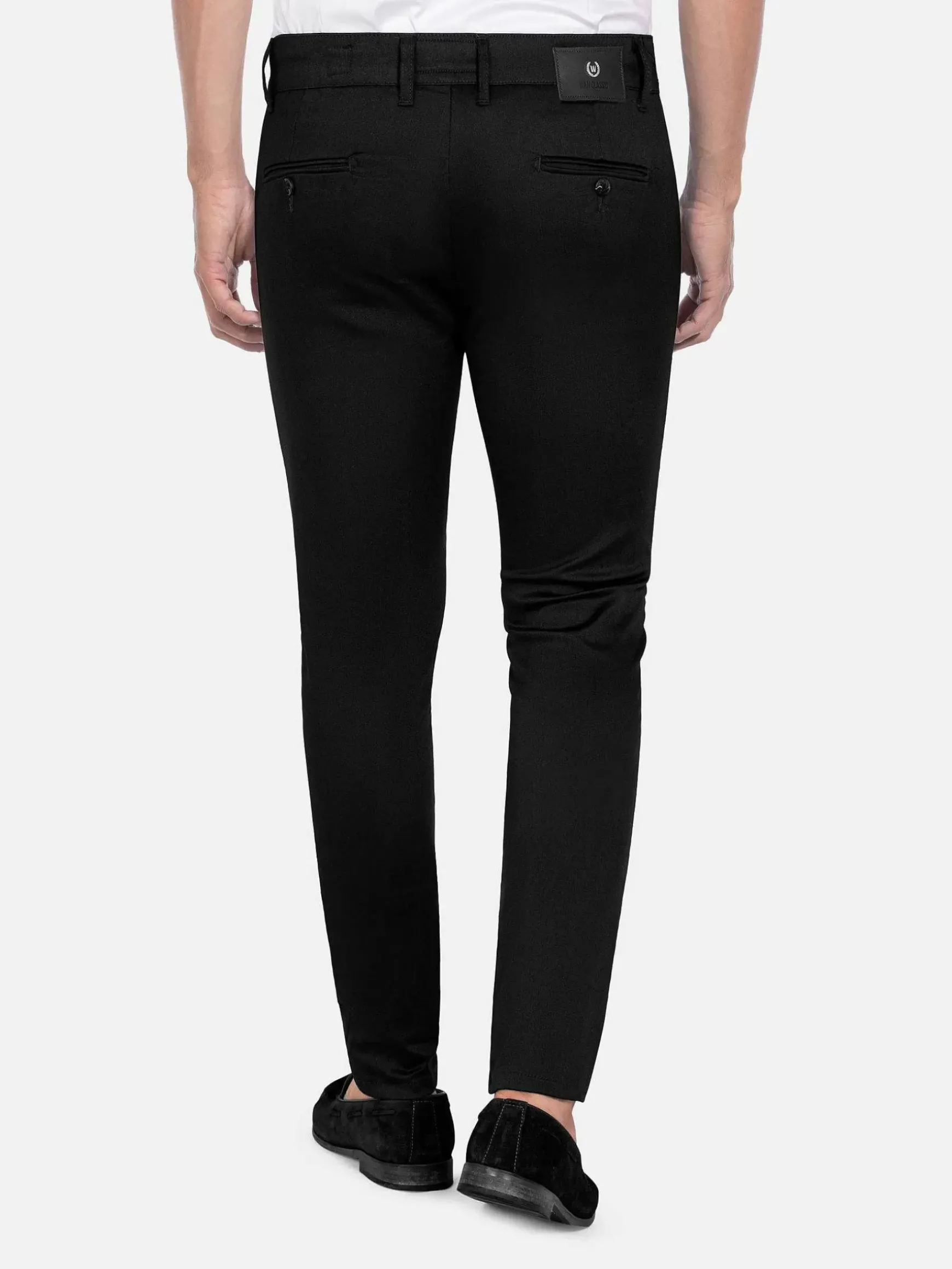 Scarlet Slim Fit Black Chino