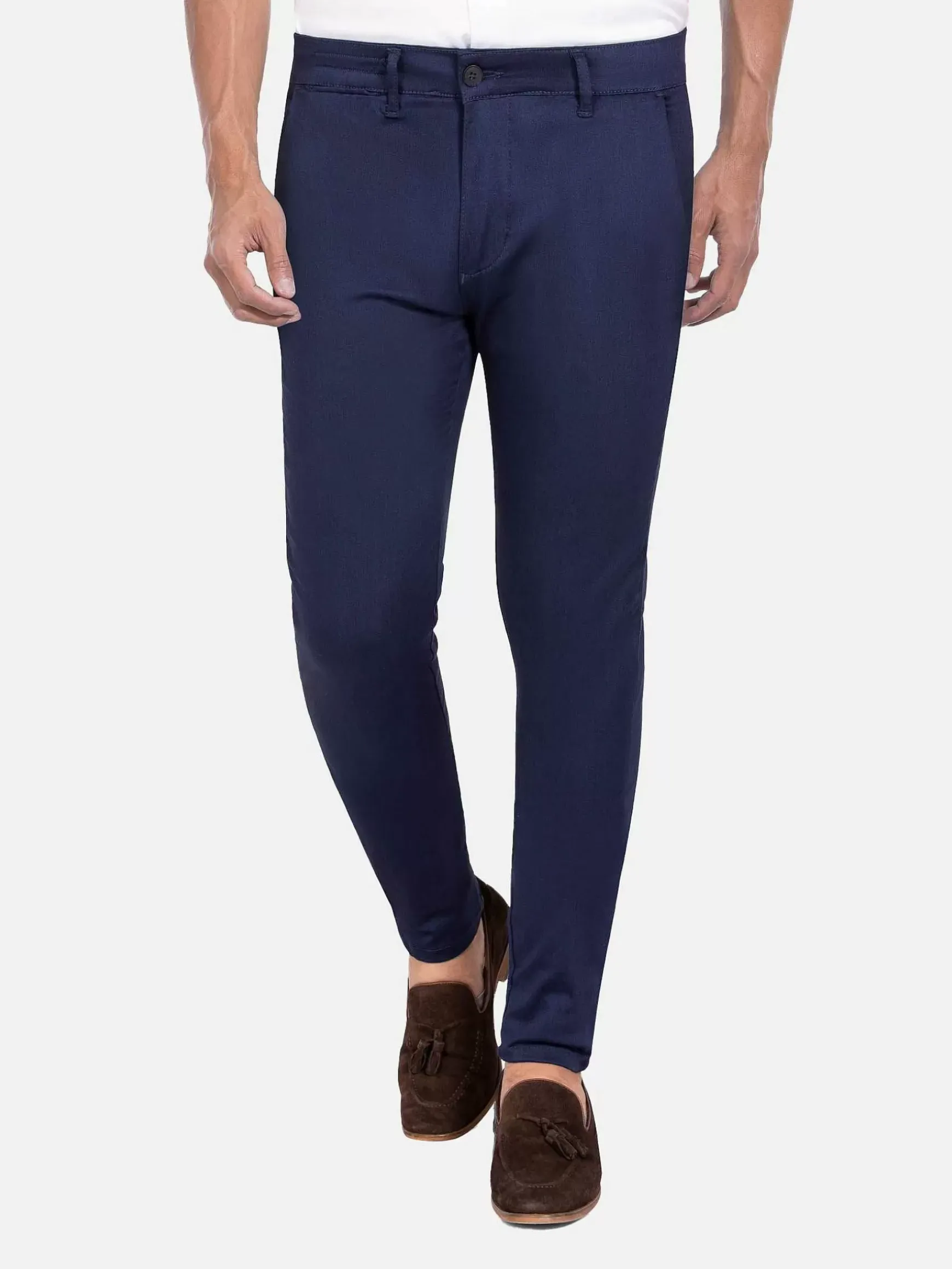 Scarlet Slim Fit Navy Chino