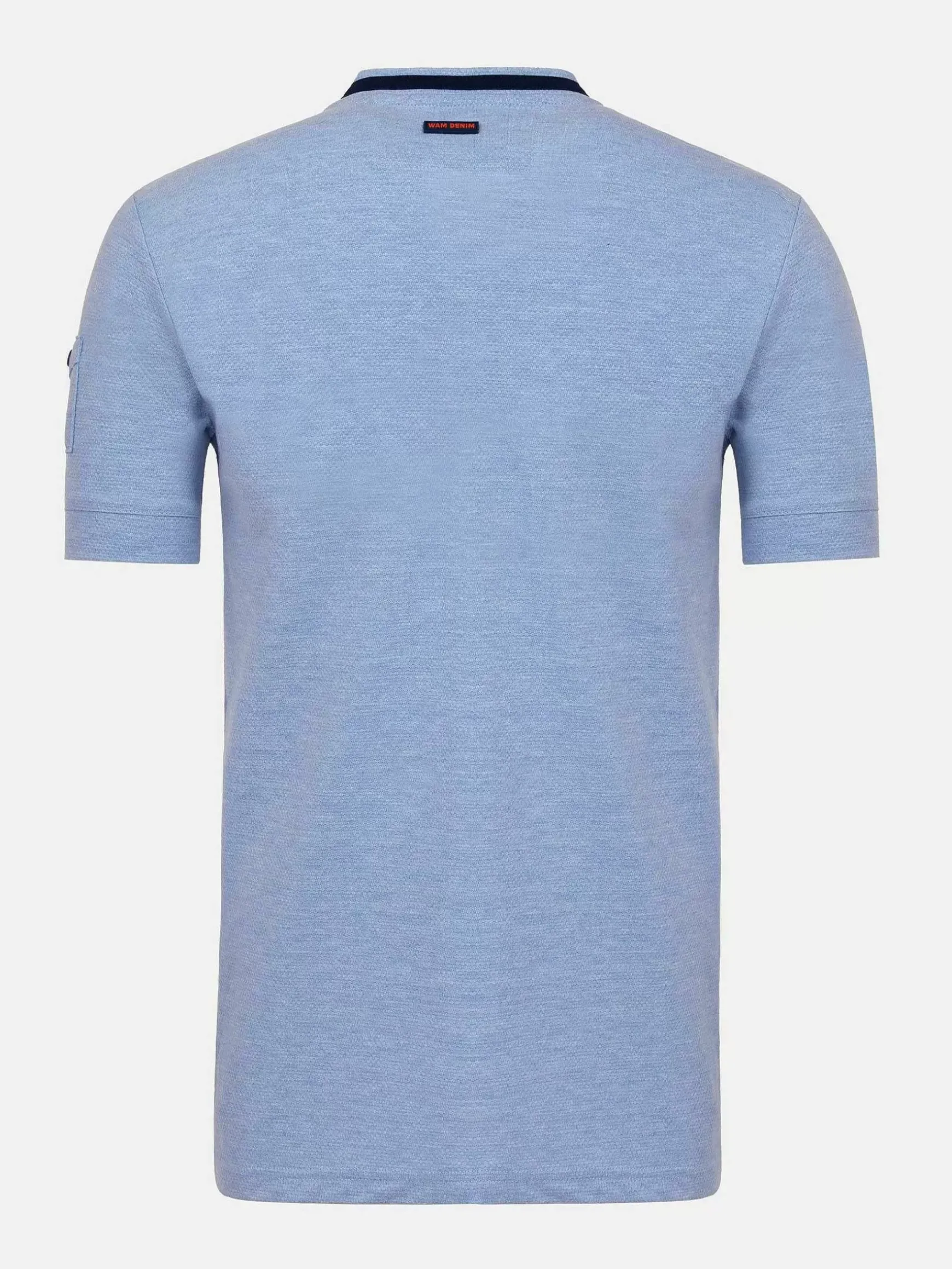 Schiltach Slim Fit Stretched Blue T-Shirt