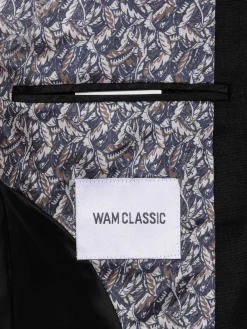 Scottsville Notch Lapel Black Suit Colbert