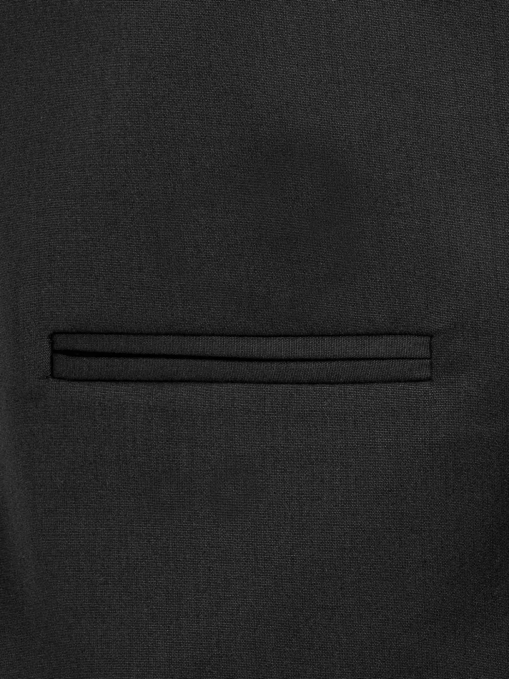 Scottsville Slim Fit Black Suit Gilet