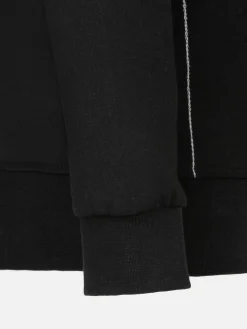 Sedona Round-Neck Grey Black Sweater