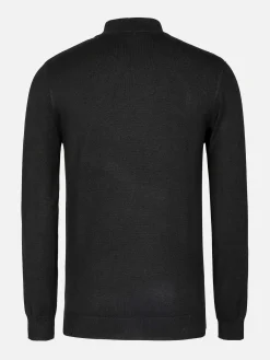 Siena Round-Necked Black Sweater
