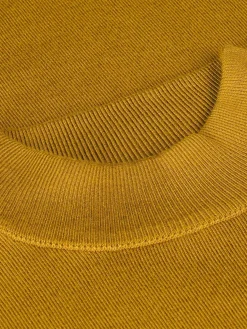 Siena Round-Necked Dark Yellow Sweater