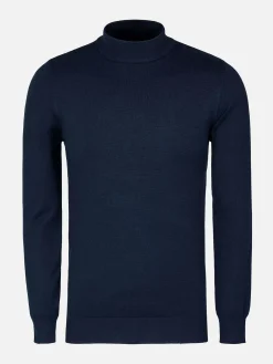 Siena Round-Necked Navy Sweater
