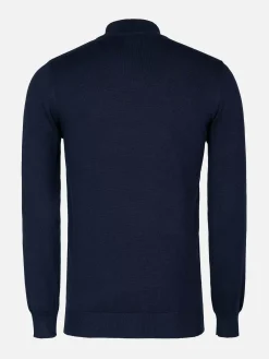 Siena Round-Necked Navy Sweater