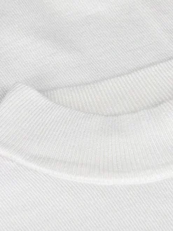 Siena Round-Necked White Sweater