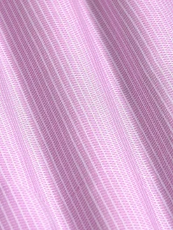 Sky Lake Pink Micro Patterned Overhemd Lange Mouw