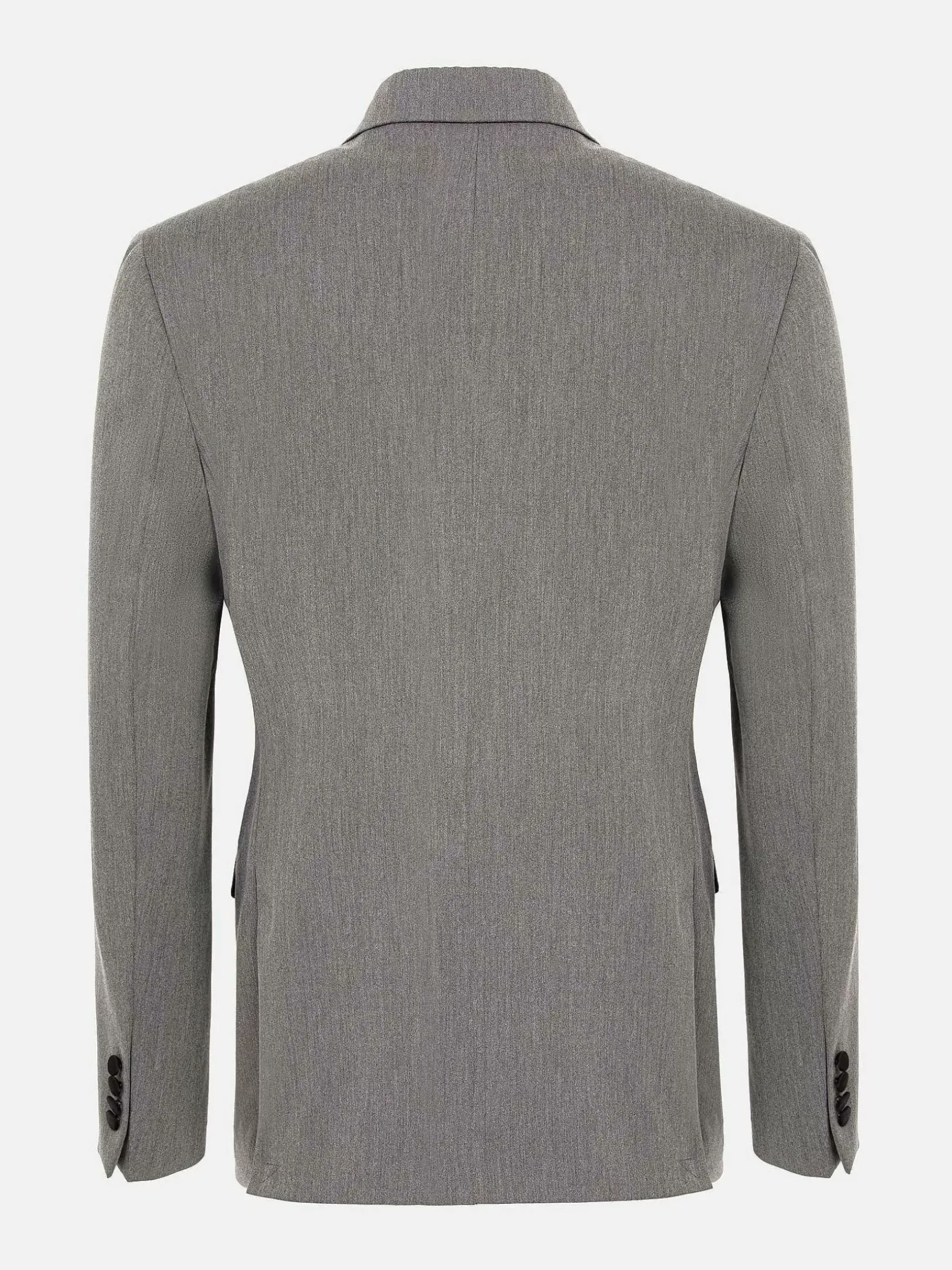 Slim Fit Double Breasted Grey Colbert