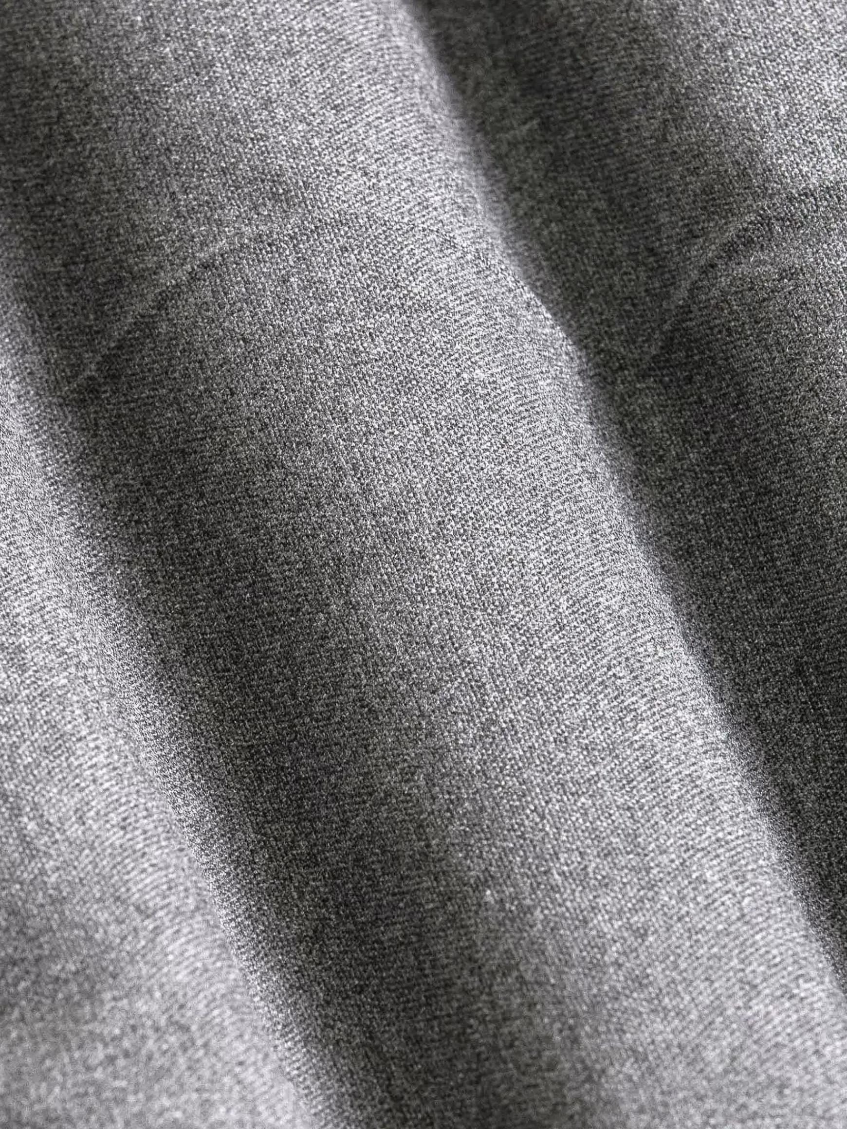 Slim Fit Textured Anthracite Pantalon