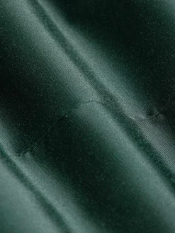 Slim Fit Textured Green Gilet