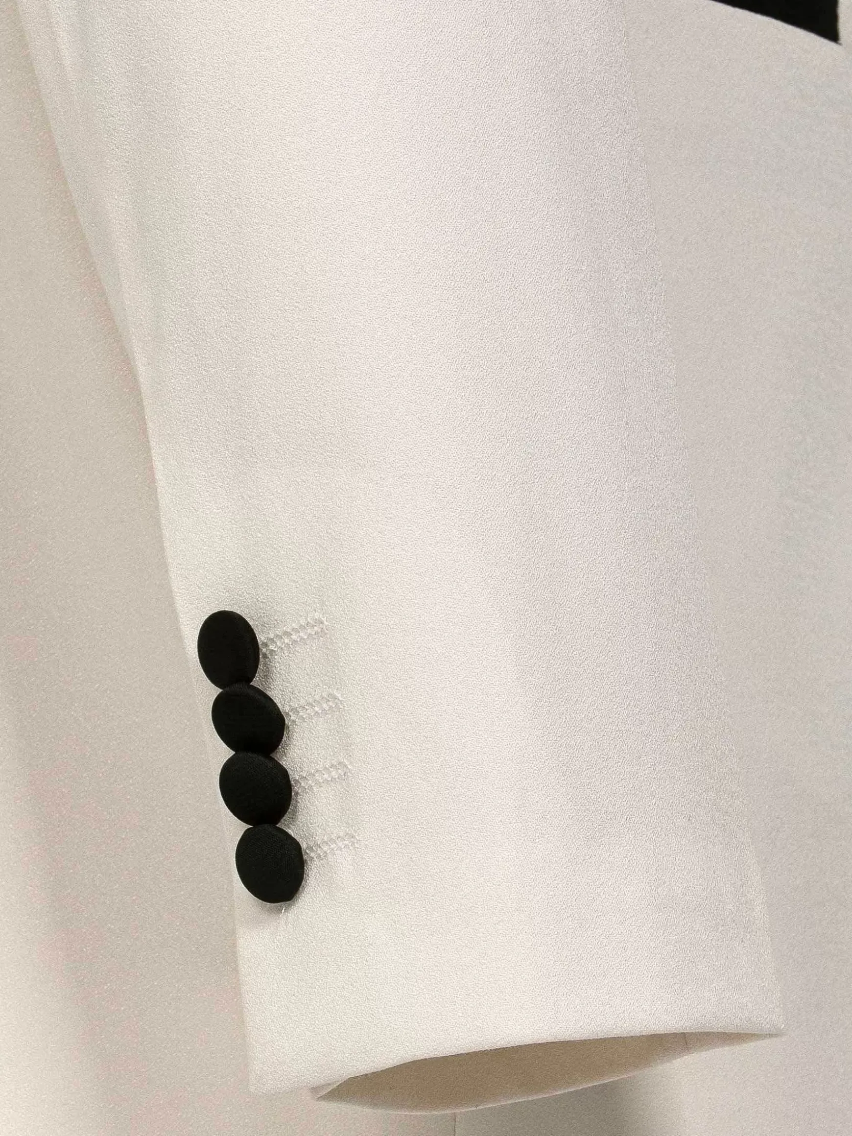 Slim Fit White Tuxedo Colbert