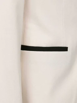 Slim Fit White Tuxedo Colbert