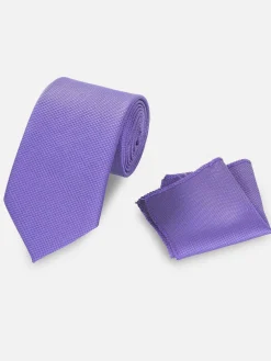 Stropdas 10000 Woven Dark Purple