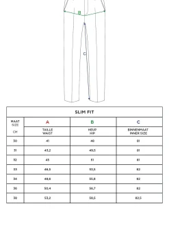 Suit Pantalon 70112 Blue