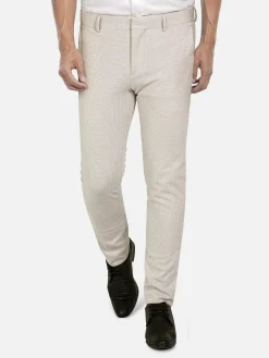 Sur Mer Slim Fit Beige Pantalon