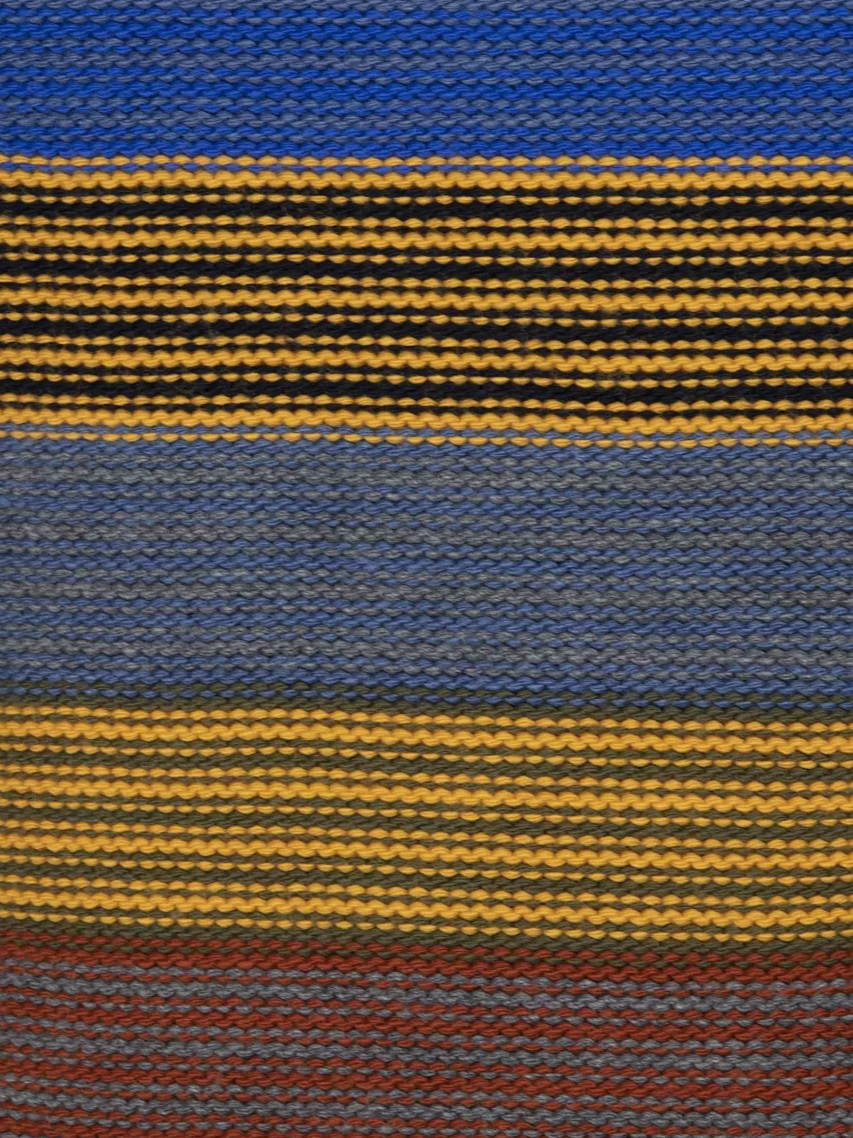 Sweater 77517 Puebla Royal Blue Yellow