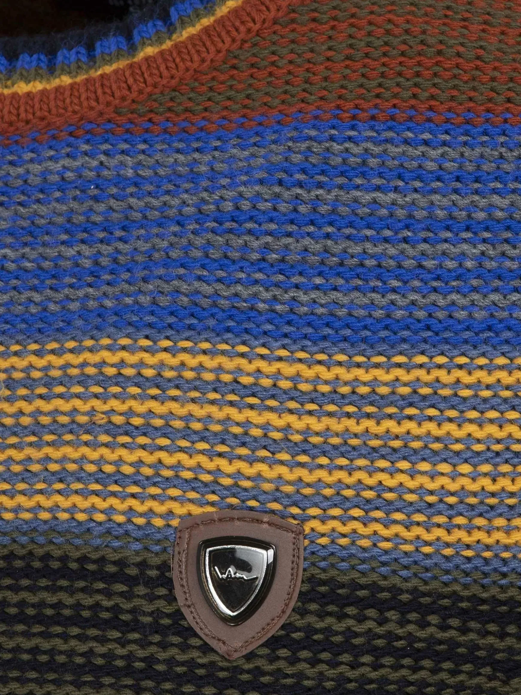 Sweater 77517 Puebla Royal Blue Yellow