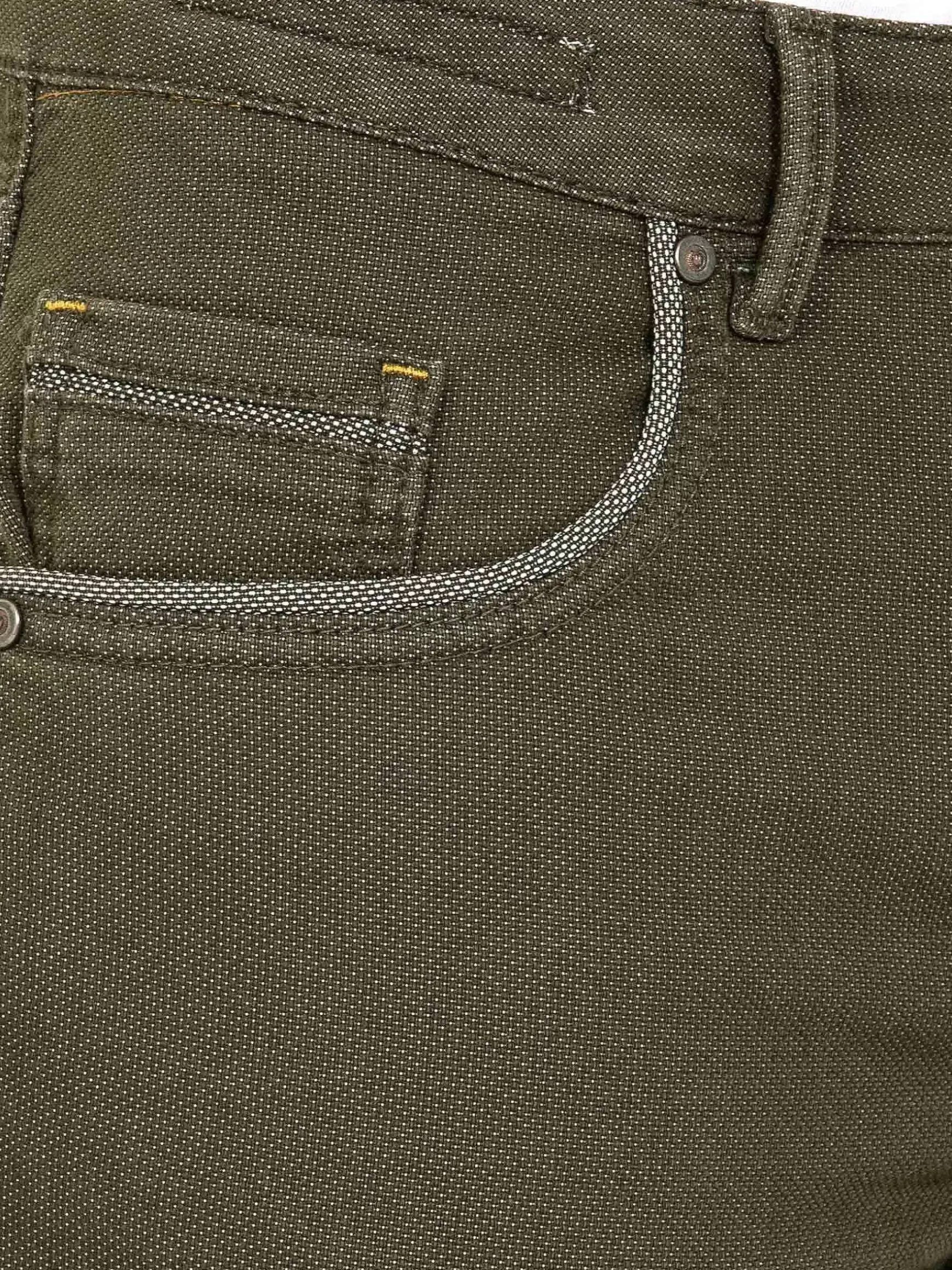 Swindon Stretch Slim Fit Khaki Jeans