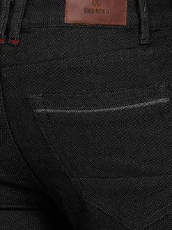 Swindon Stretch Slim Fit Black Jeans