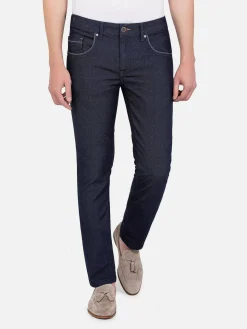 Swindon Stretch Slim Fit Dark Navy Jeans