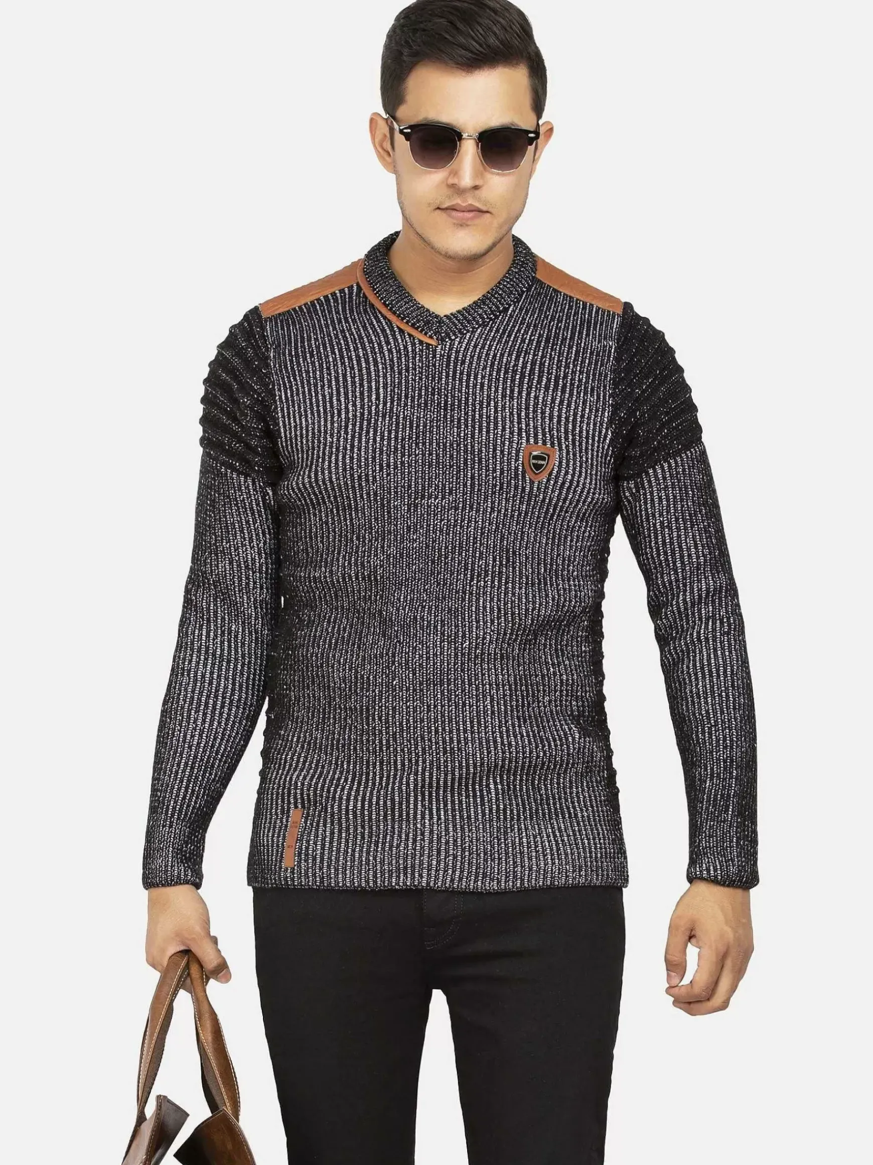 Trui 77515 Tulum Black White