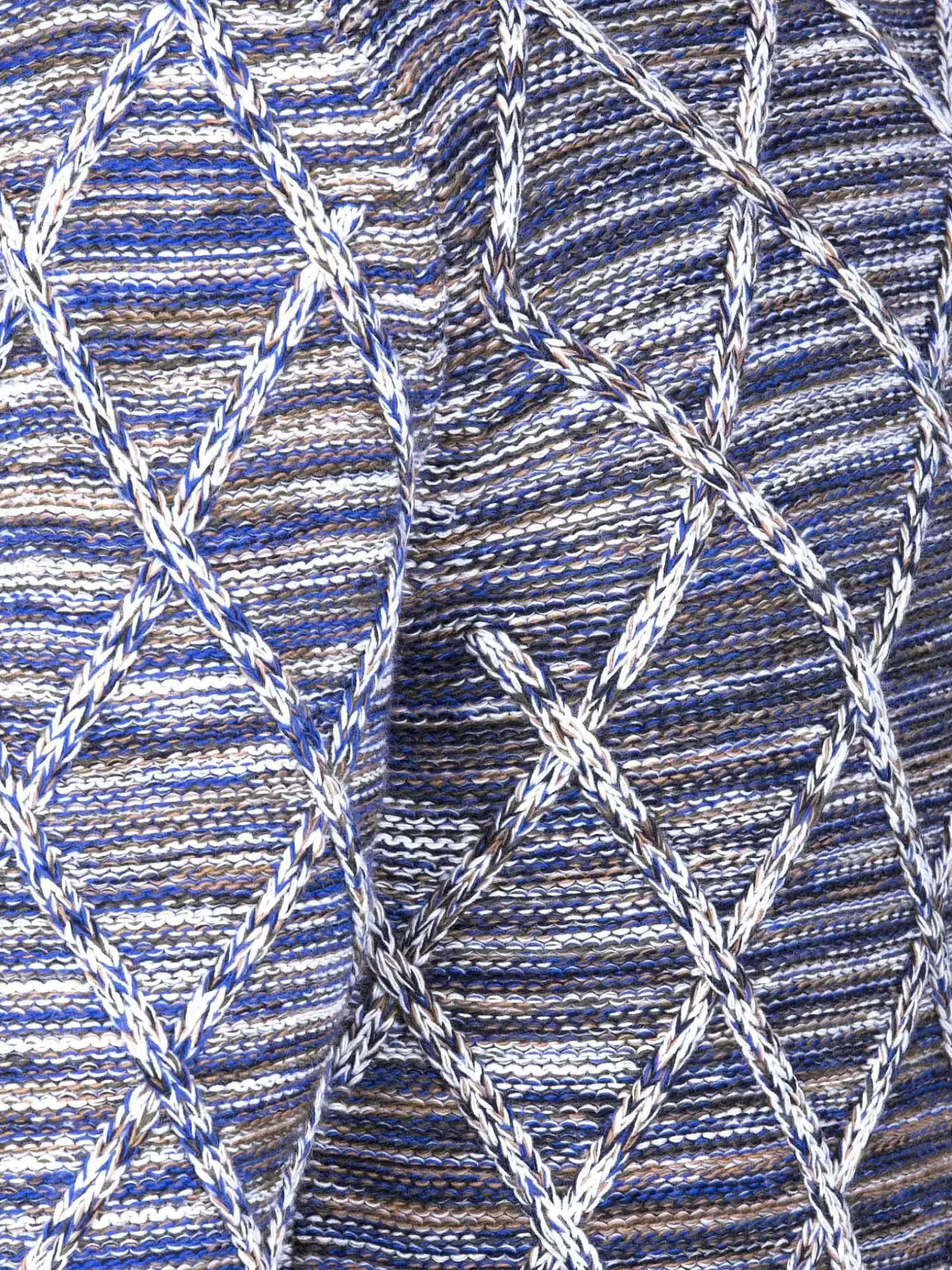 Truien 77520 Flinn Grey Royal Blue