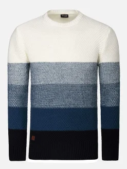 Truien Louie Off White Blue