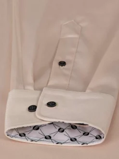 Vercelli Solid Light Pink Overhemd Longe Mouw