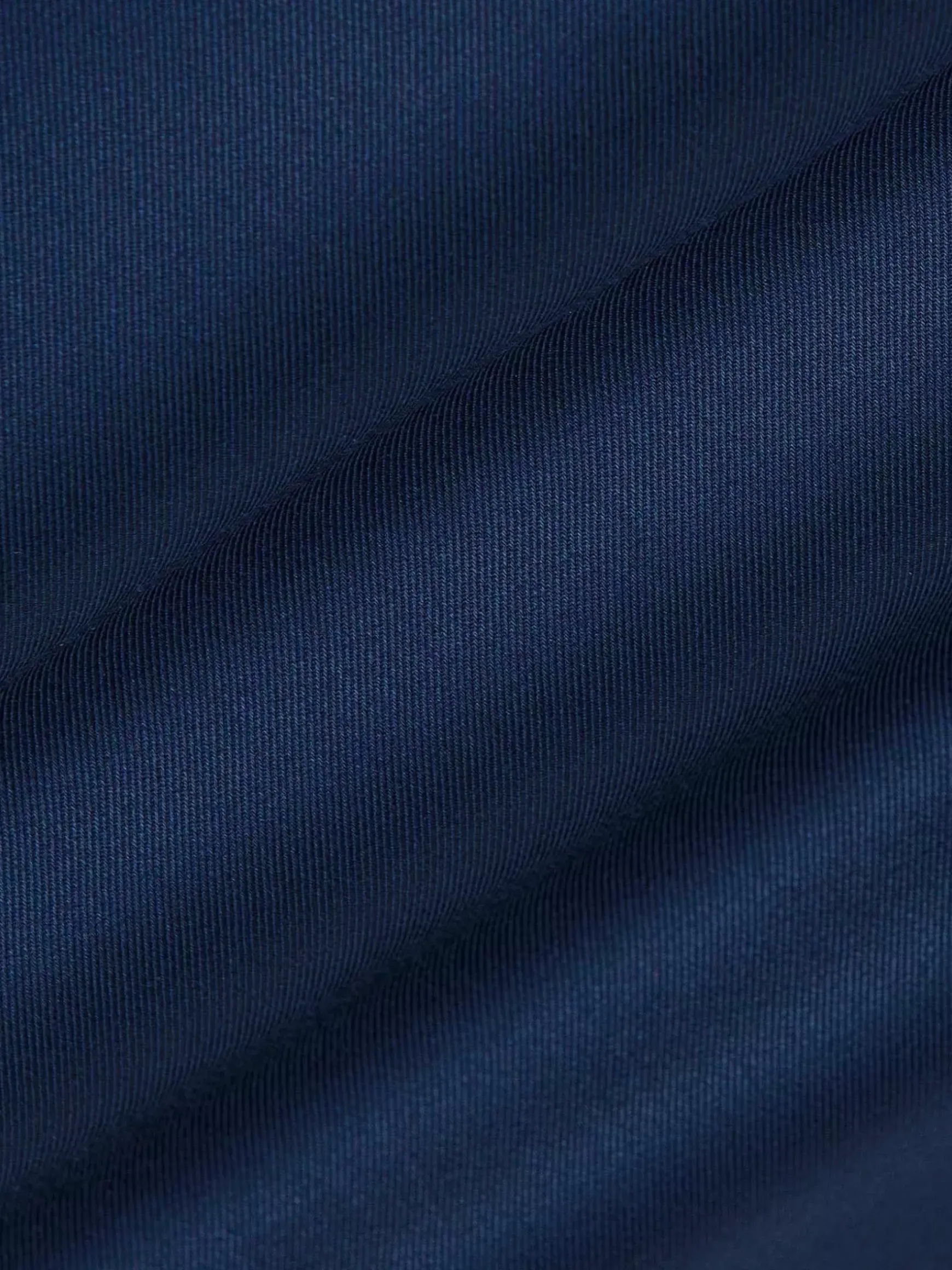 Vercelli Solid Navy Overhemd Lange Mouw