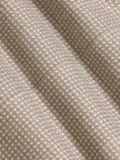 Vivia Single Breasted Check Dark Beige Colbert