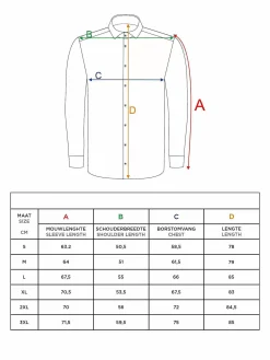 Waylon Regular Fit Indigo Overhemd