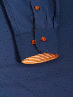 Waylon Regular Fit Indigo Overhemd