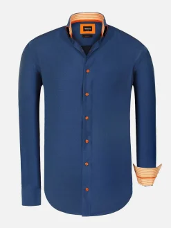 Waylon Regular Fit Indigo Overhemd