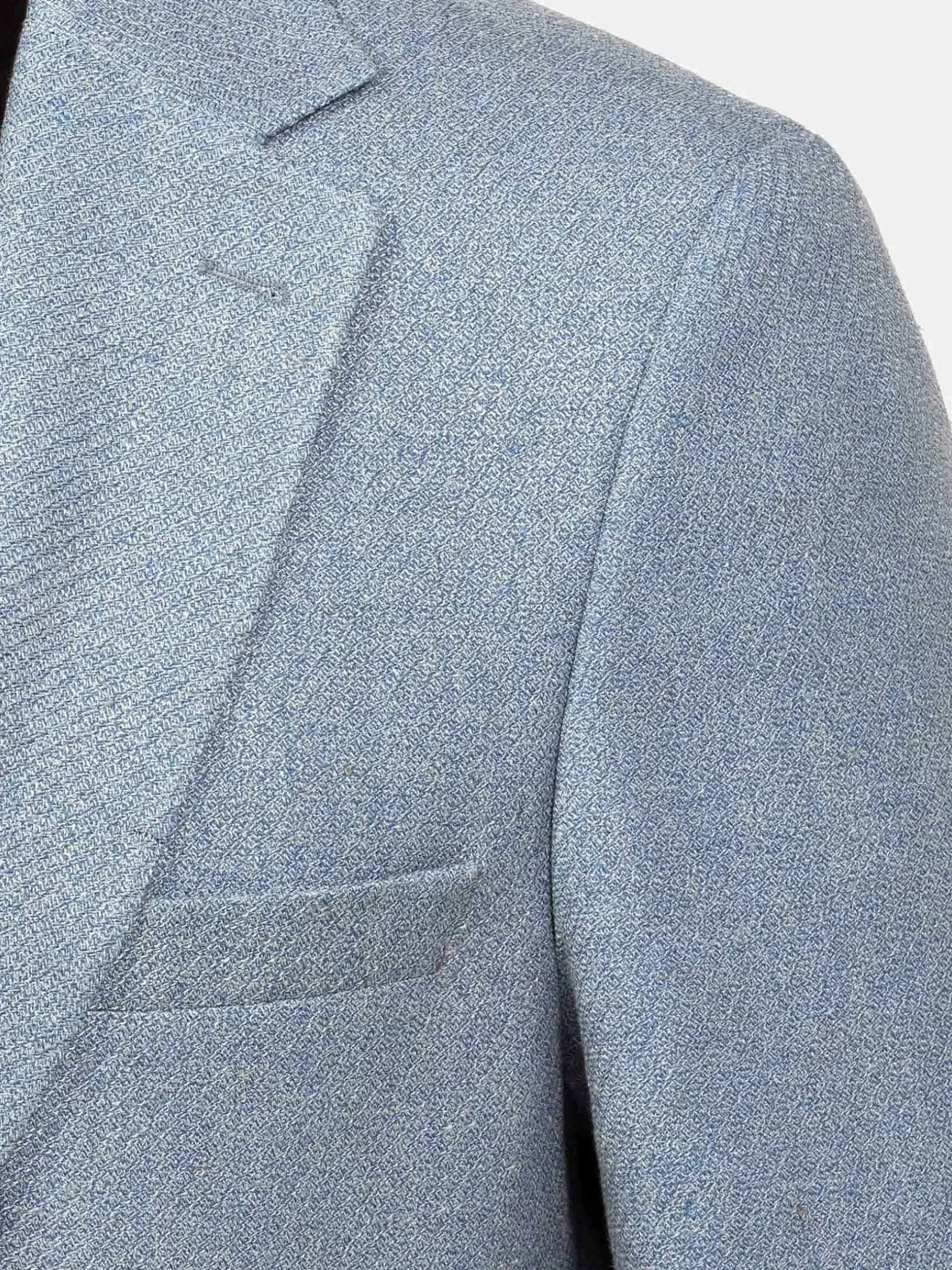 Zeta Single Breasted Blue Colbert